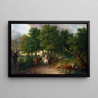 Thomas Gainsborough - Road from Market.webp