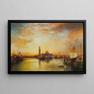 Thomas Moran - Ducal Palace Sunset.webp