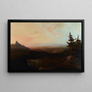 Thomas Moran - Mountain Scene.webp