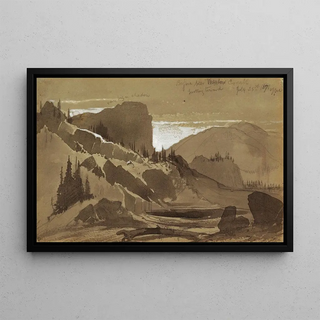 Thomas Moran - Near Meadow Creek Utah.webp