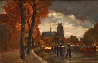 Tina Blau - A Scene in Dordrecht.webp