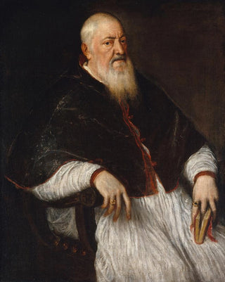 Titian - Filippo Archinto born about 1500 died 1558 Archbishop of Milan.webp