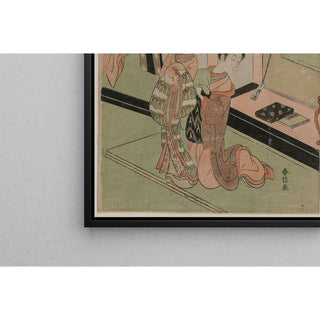 Trèfle des buissons - Suzuki Harunobu | Reproduction Tableau Décoration murale affiche copie