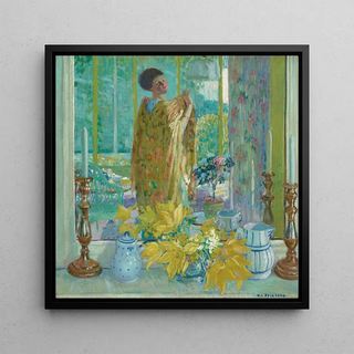 Tulipes jaunes - Frederick Carl Frieseke