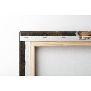 Une femme tenant une rose - Rembrandt van Rijn | Reproduction Tableau Décoration murale affiche copie