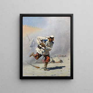 Vasily Vereshchagin - Mortally wounded.webp