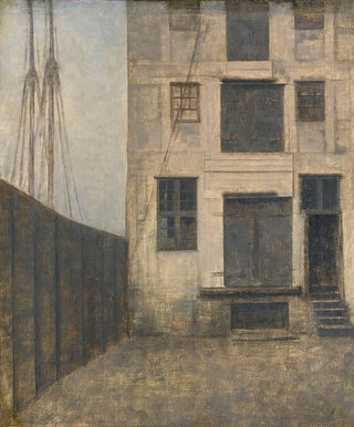 Vilhelm Hammershi - The Old Warehouse In Christianshavn.webp