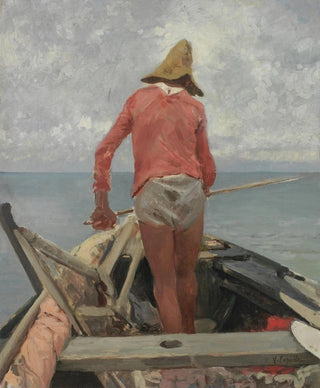 Vincenzo Caprile - Study of a fisherman.webp