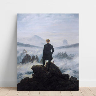 Wanderer above the Sea of Fog - Caspar David Friedrich | Reproduction Tableau Décoration murale affiche copie