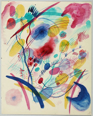 Wassily Kandinsky - Composition in red blue green and yellow.webp