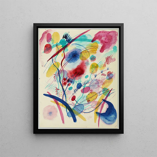 Wassily Kandinsky - Composition in red blue green and yellow.webp