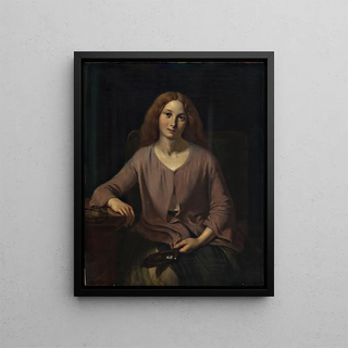 Wilhelm Marstrand - Venetian woman in the restroom.webp