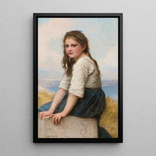 William Bouguereau - Au Bord De La Mer.webp