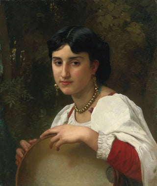 William Bouguereau - Italienne Au Tambourin.webp