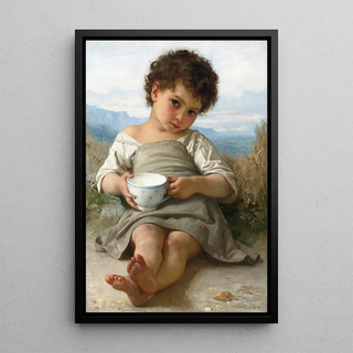 William Bouguereau - La Tasse De Lait.webp
