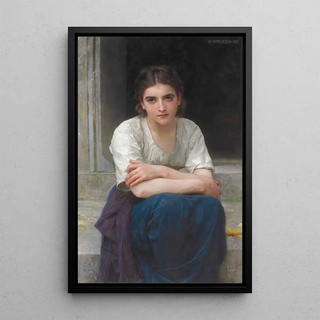 William Bouguereau - Rverie sur le seuil.webp