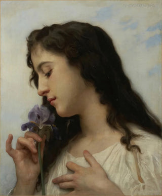 William Bouguereau - Woman with Iris.webp