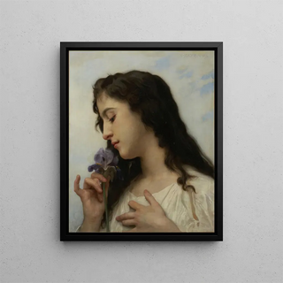 William Bouguereau - Woman with Iris.webp