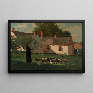 Winslow Homer - Farmyard Scene.webp