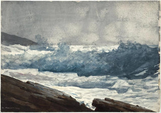 Winslow Homer - Prouts Neck Breakers.webp
