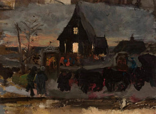 Wojciech Piechowski - To the Advent dawn mass sketch.webp