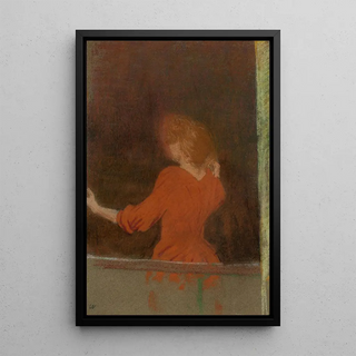 douard Vuillard - Femme en rouge.webp