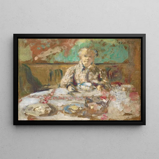 douard Vuillard - Madame Vuillard At The Dinner Table.webp
