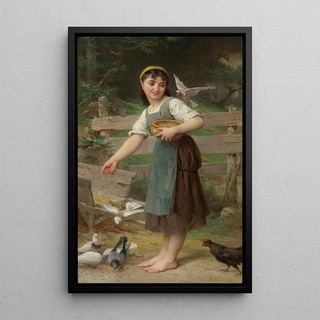 mile Munier - Feeding The Doves.webp