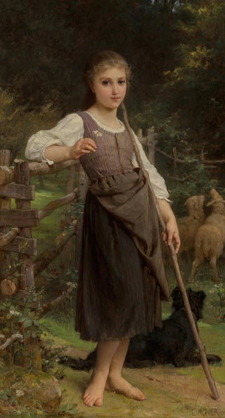 mile Munier - The shepherdess.webp