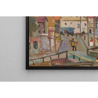 porteur d'eau à Krzemieniec - Sasza Blonder | Reproduction Tableau Décoration murale affiche copie