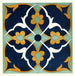 con 18 piastre di piastrelle decorative della Commissione di delimitazione afghana Pl 13 - Commissione di delimitazione afghana