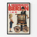 Poster vintage del 3° Festival dell'Organo di Strada di Berlino 1982