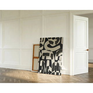 Tavola decorativa design - Curve Astratte