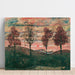 Riproduzione del dipinto 4 Alberi di Egon Schiele