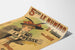 Poster pubblicitario vintage - La stampa 2 feuilletons al giorno