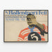 Poster vintage sportivo 5. Festa di sport al chiuso Berlino — quadro incorniciato alla parete