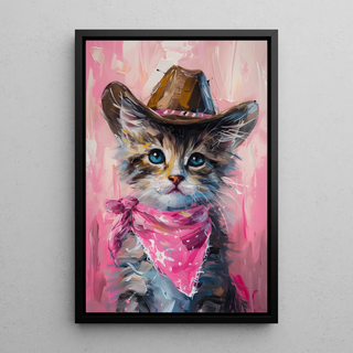 Tavolo Chat Cow-boy - Stile Pop e Informale