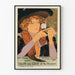 Poster vintage Esposizione artistica Salon des Cent
