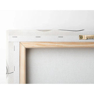 Tavola decorativa design bianco e nero - Essenza femminile