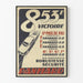 Poster vintage 853e Vittoria Gran Premio di Pau Panhard