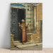 Riproduzione del dipinto Alla porta della moschea - Ludwig Deutsch