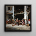 Alla locanda nella taverna - Francisco Domingo Marqués — quadro incorniciato alla parete