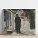Riproduzione del dipinto Alla vecchia casa - Laurits Andersen Ring