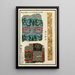 di stampe cinesi pl85 - A F Stoddard Company — quadro incorniciato alla parete