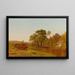 La carriola di fieno, Granby, Connecticut - Aaron Draper Shattuck — quadro incorniciato alla parete