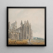 Abbaye di Melrose in Scozia - Thomas Girtin — quadro incorniciato alla parete