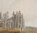 Abbaye di Melrose in Scozia - Thomas Girtin — vista dell’opera