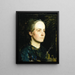 Ritratto di donna Mlle Gertrude Bloede - Abbott Handerson Thayer — quadro incorniciato alla parete