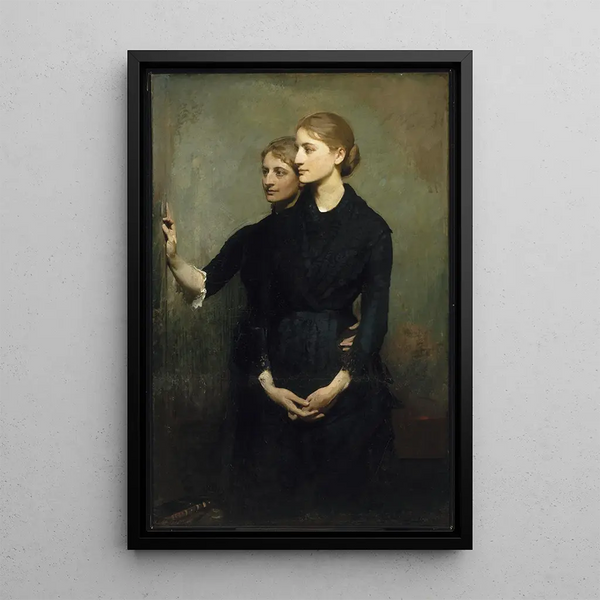 Le Sœurs - Abbott Handerson Thayer — quadro incorniciato alla parete