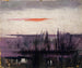 L'analisi del cielo simulato da fenicotteri rosa per il libro sulla colorazione nel regno animale - Abbott Handerson Thayer — vista dell’opera